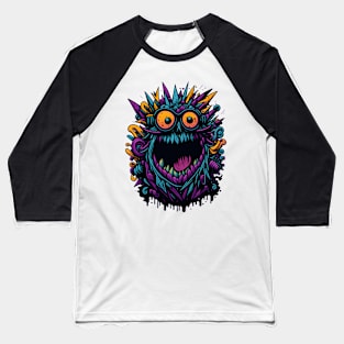 Happy Alien Baseball T-Shirt